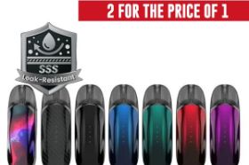 Get the most bang for your buck with this Vaporesso ZERO 2 Bundle, which includes not 1 but 2 full Vaporesso ZERO Kits!