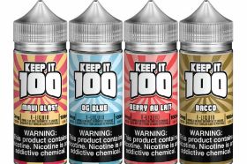 Keep it 100 Tobacco Free Nicotine E-Liquid
